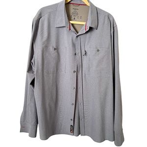 Flag and Anthem Madeflex Comfort shirt Long Sleeve‎ Button Front XL